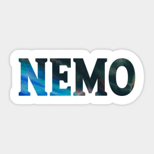 Nemo - Psychedelic Style Sticker